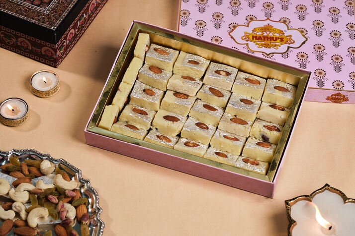 Khoya Badam Burfi (1kg)